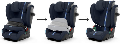 Cybex Pallas G2 Plus/Stormy Blue-light blue PU1