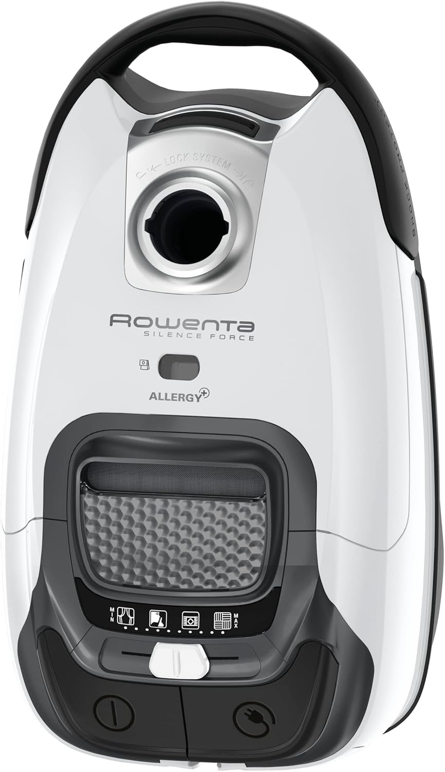 2026 Rowenta RO7451EA – Aspirateur Silence Force Effitech, Ultra-Silencieux 57 dB, Haute Filtration, Sac XXL, Édition Limitée