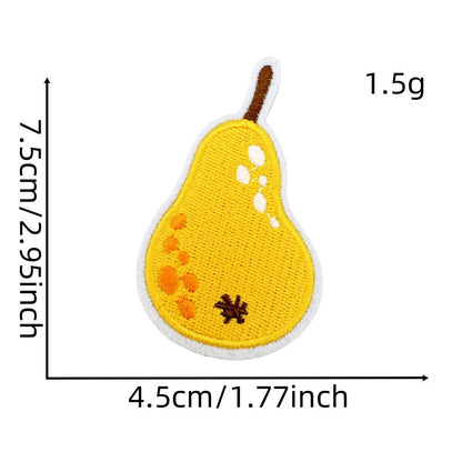 autumn harvest embroidered patches fall seasonal design iron on