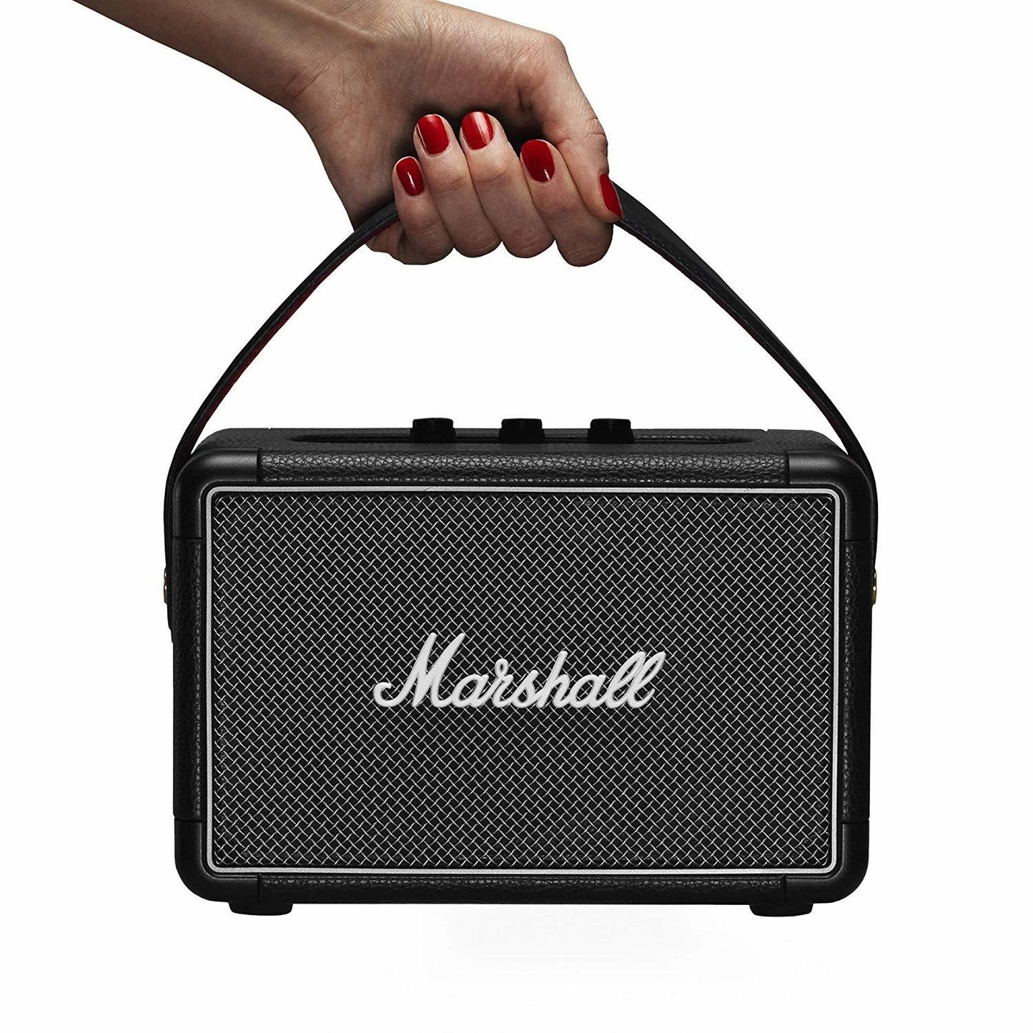 2026 Enceinte portable Bluetooth Marshall Kilburn II – Noir, Son puissant, 36W, Autonomie 20+ heures, Résistante à l’eau IPX2