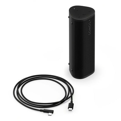 2026 Pack Portable Sonos – Move 2 et Roam 2 (Noir) : Enceintes Portables Wi-Fi et Bluetooth, Étanches, Autonomie Longue Durée, Son Stéréo Puissant
