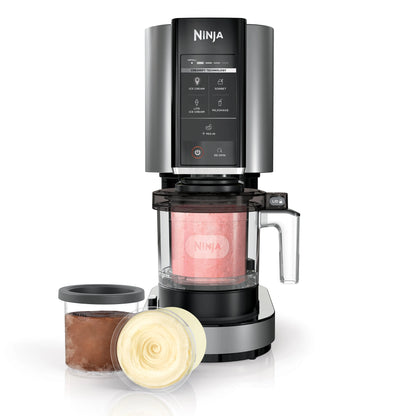 2026 Ninja Creami NC300EU – Machine à Glaces Multi-Programmes 6 Fonctions, 1,4L, 3 Bols Inclus, Édition Limitée