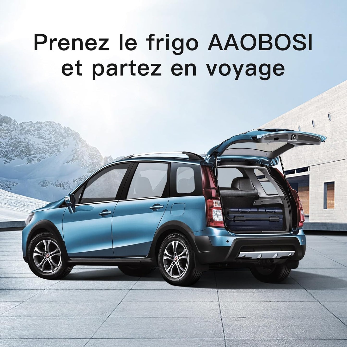115L Glaciere Electrique Double Zone,Glaciere a Compression WiFi APP,12 V/24 V et 100-240 V Frigo Camping,-20 ℃ à 20 ℃,pour Voiture,Camion,Bateau,Camping,Car,Caravanes,Voyageant,Maison