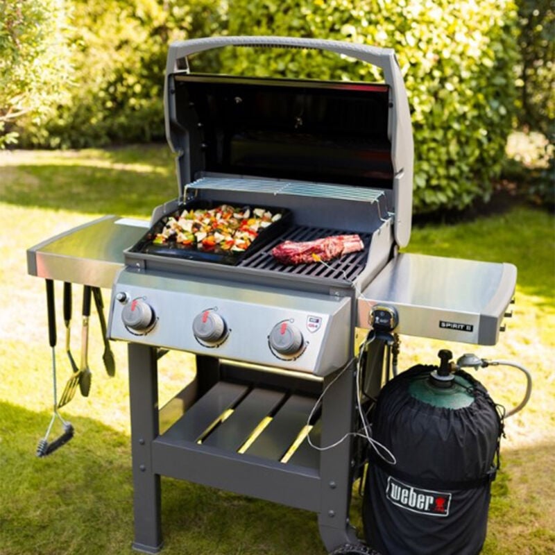 2026 Weber Spirit II E-310 Barbecue à Gaz Noir