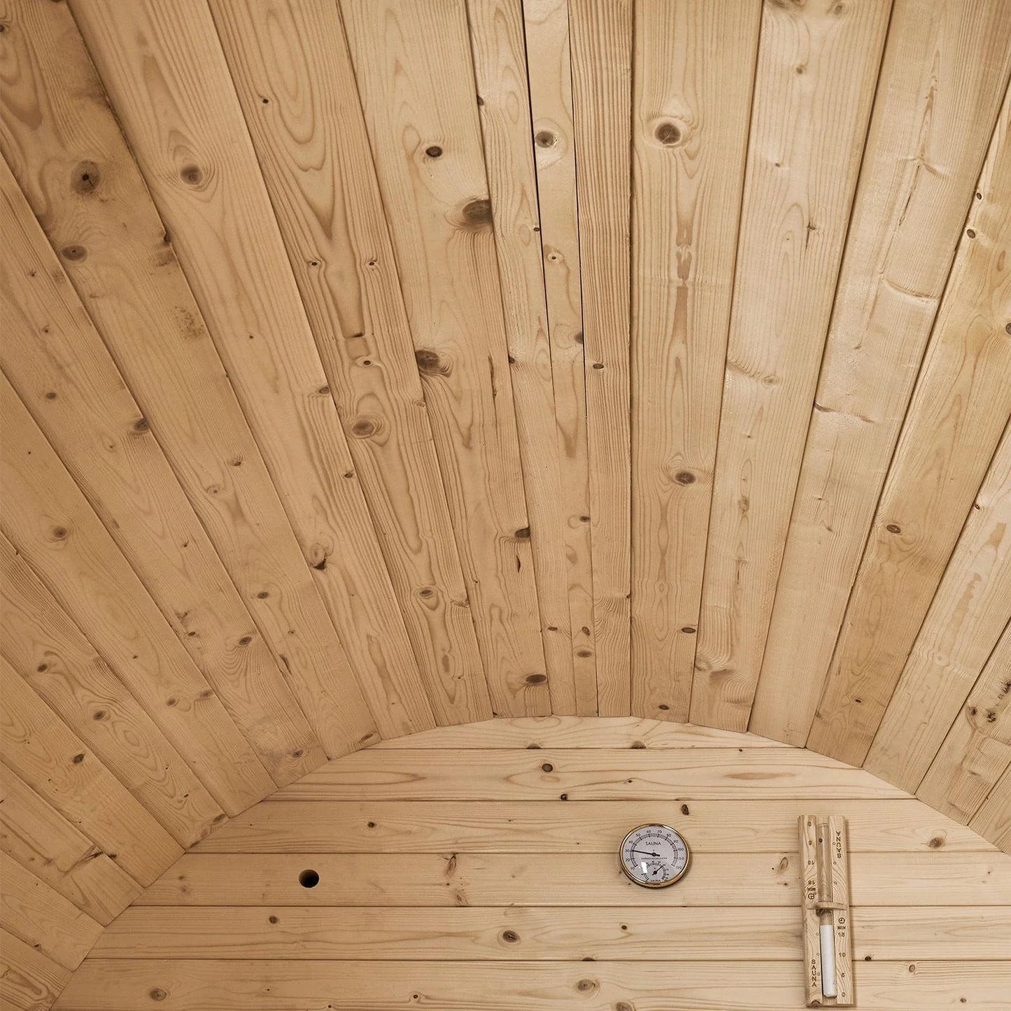 Sauna tonneau 2026 au Spitzberg avec four à sauna