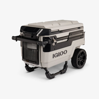 2026 Glacière Trailmate® Journey 70 Qt – Grand Modèle Tout-Terrain avec Roues Lisses, Poignée Télescopique et Isolation THERMECOOL™