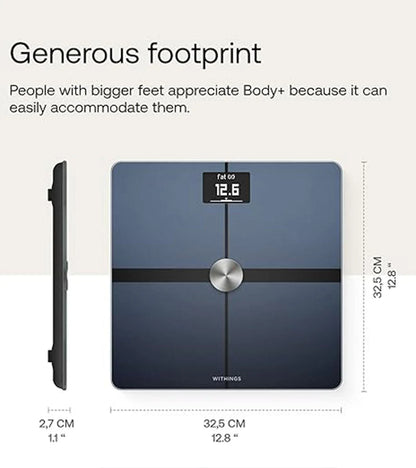 2026 Withings Body+ Balance Connectée Wi-Fi – Analyse Composition Corporelle & Gestion du Poids