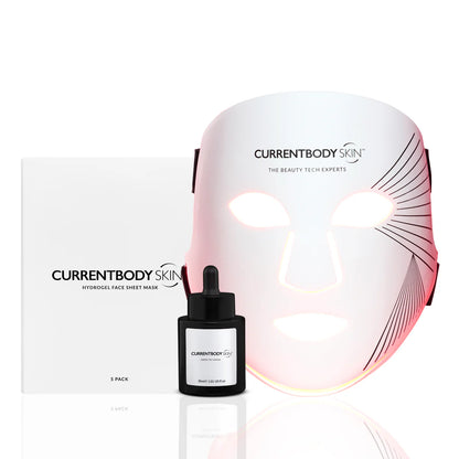 2026 CurrentBody Skin LED Red – Masque Visage Anti-Âge Rouge & Infrarouge 2 Longueurs d’Onde – Édition Limitée
