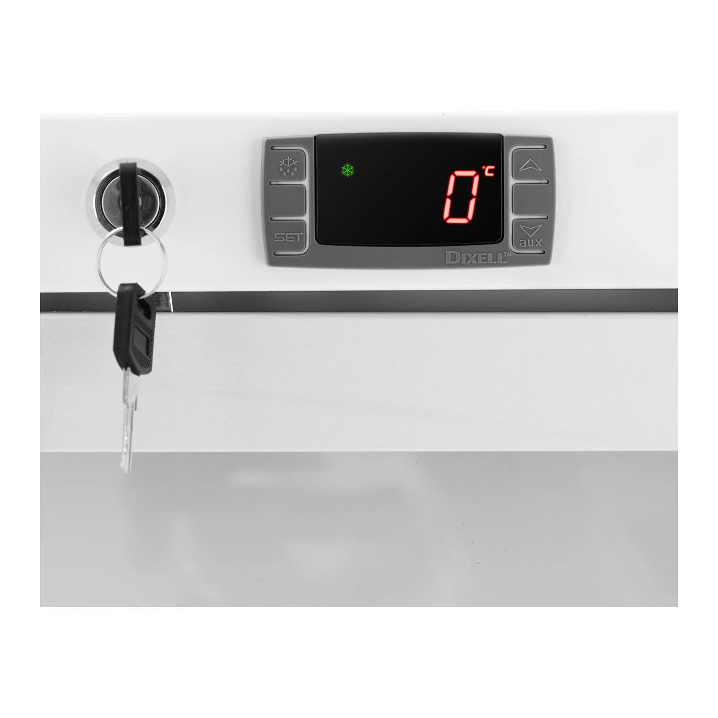 Frigo professionnel 380 litres avec porte en verre 14_0005381