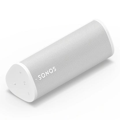 2026 Sonos Roam 2 – Enceinte Portable Bluetooth Blanche, Étanche IP67, Batterie 10 Heures, Wi-Fi et Bluetooth, Son Puissant et Polyvalent
