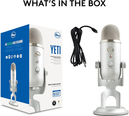 2026 Logitech for Creators Microphone USB Blue Yeti (Noir)