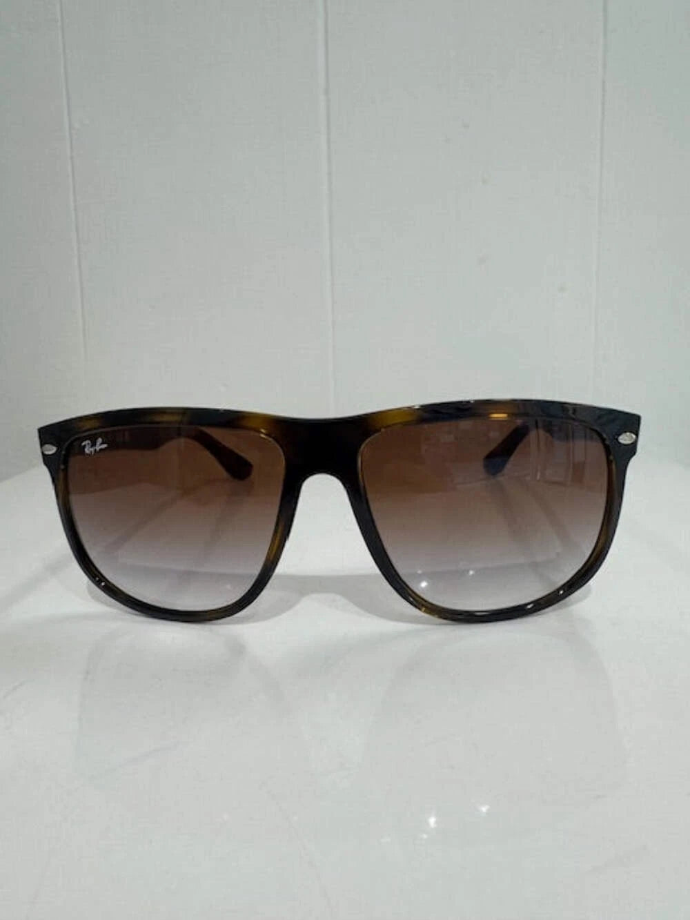2026 Lunettes de Soleil Ray-Ban 4147 Boyfriend Havana 710/51 60 18 145 Brun Dégradé
