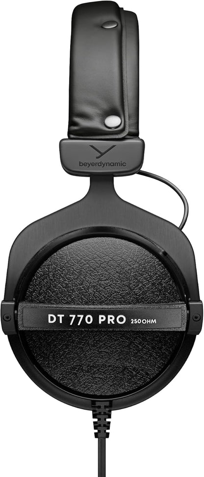 2026 beyerdynamic DT 770 PRO 80 Ohm – Casque Studio Fermé Professionnel avec Isolation Sonore et Confort Supra-Auriculaire – Édition Limitée