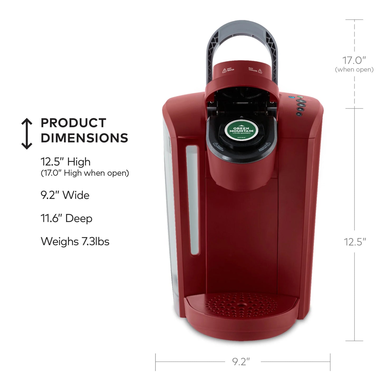 2026 Keurig K-Select Machine à Café à Dosettes K-Cup à Usage Unique, Édition Matte White – Infuseur Simple, Fonction Strong Brew et Réservoir 52 oz
