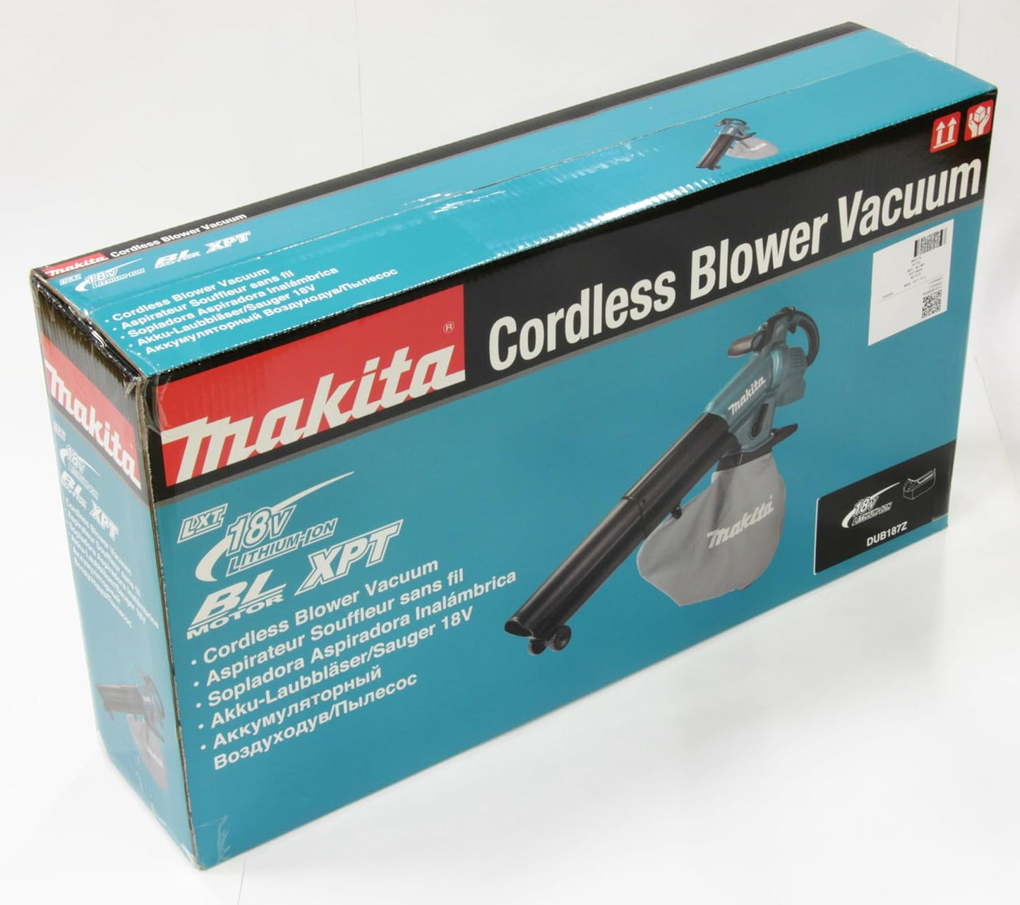 Souffleur broyeur de feuilles 18V LXT (Produit seul) - MAKITA DUB187Z