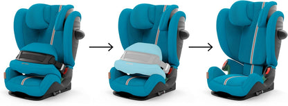 Cybex Pallas G2 Plus/Stormy Blue-light blue PU1