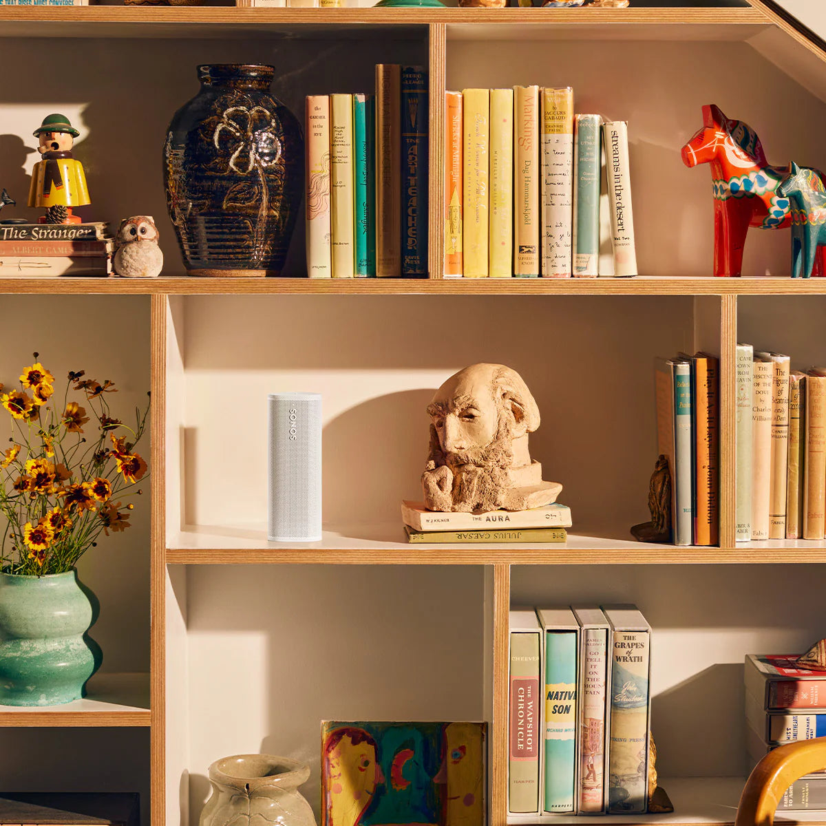 2026 Sonos Roam 2 – Enceinte Portable Bluetooth Blanche, Étanche IP67, Batterie 10 Heures, Wi-Fi et Bluetooth, Son Puissant et Polyvalent