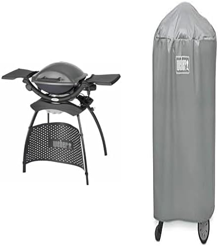 2026 Weber Q1400 – Barbecue Électrique Portable 2.2 kW, Grille Fonte Émaillée, Édition Limitée