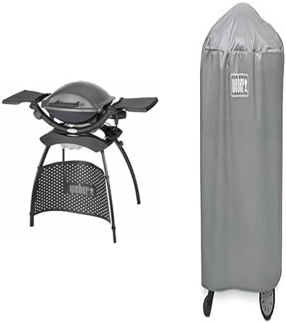 2026 Weber Q1400 – Barbecue Électrique Portable 2.2 kW, Grille Fonte Émaillée, Édition Limitée