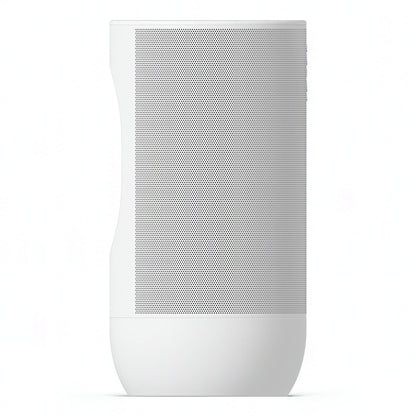 2026 Sonos Move 2 – Enceinte Portable Intelligente Blanche avec Batterie 24 Heures, Bluetooth et Wi-Fi, Résistante à l’Eau, Son Stéréo Puissant et Commande Vocale