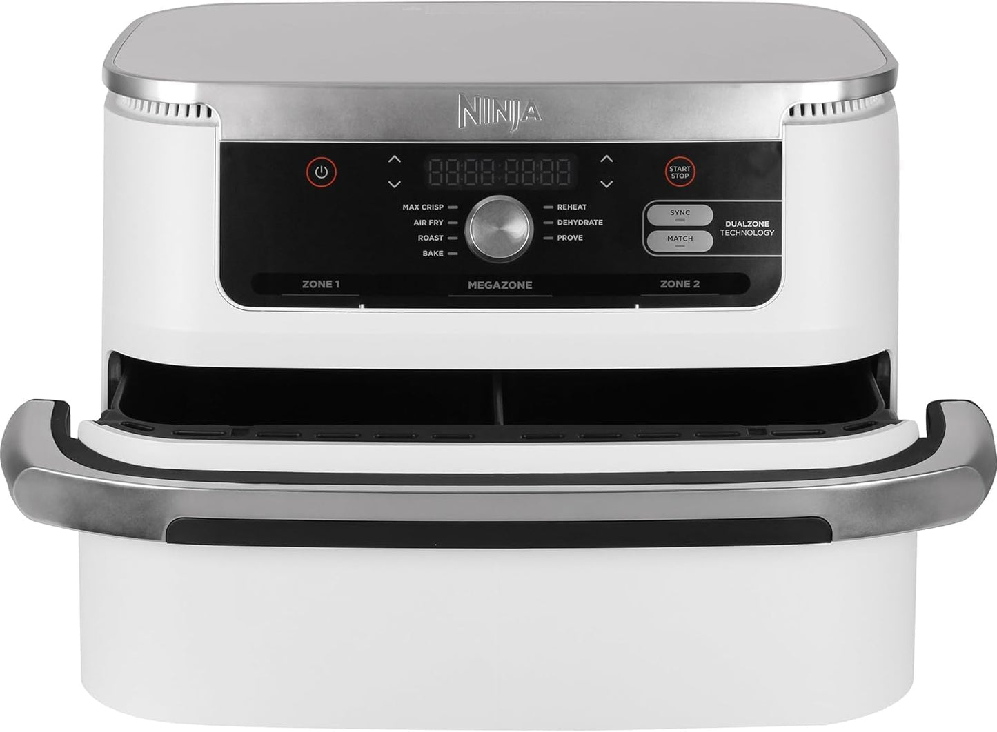 2026 NINJA Foodi AF500EU – Friteuse à Air Chaud FlexDrawer 10,4 L, Double Zone avec Séparateur Amovible, 7 Fonctions de Cuisson – Édition Limitée Haute Performance