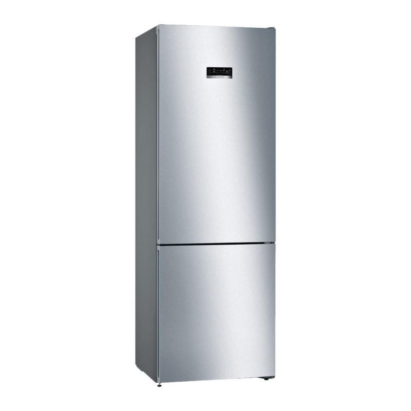 Bosch KGN49XLEA Série 4 - Réfrigérateur Combiné pose-libre - 438 L - 203 x 70 (H x L) - Inox