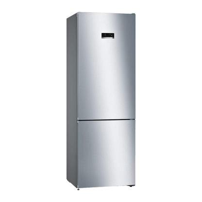 Bosch KGN49XLEA Série 4 - Réfrigérateur Combiné pose-libre - 438 L - 203 x 70 (H x L) - Inox