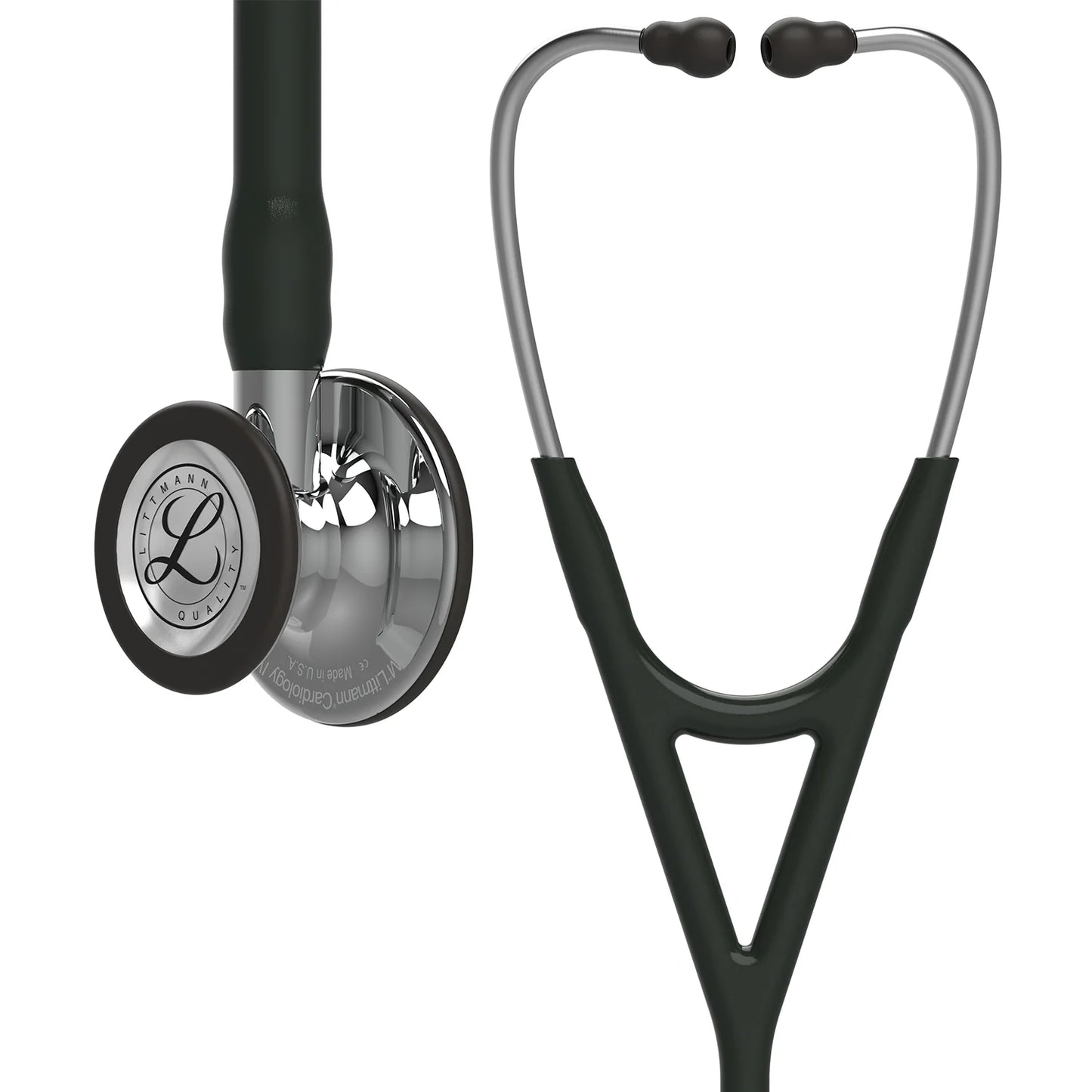 2026 Stéthoscope Diagnostique Littmann Cardiology IV – Noir avec Finition Miroir – Édition Spéciale