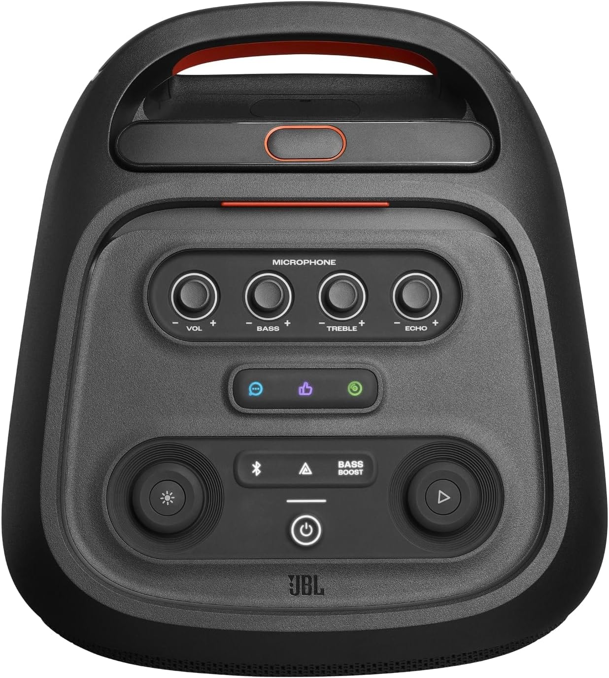 PartyBox Club 120,Enceinte portable de soirée,poignée pliable ergonomique,jeu de lumières,12 heures d'autonomie,résistante aux éclaboussures IPX4,noir,Prise européenne (Type C) -