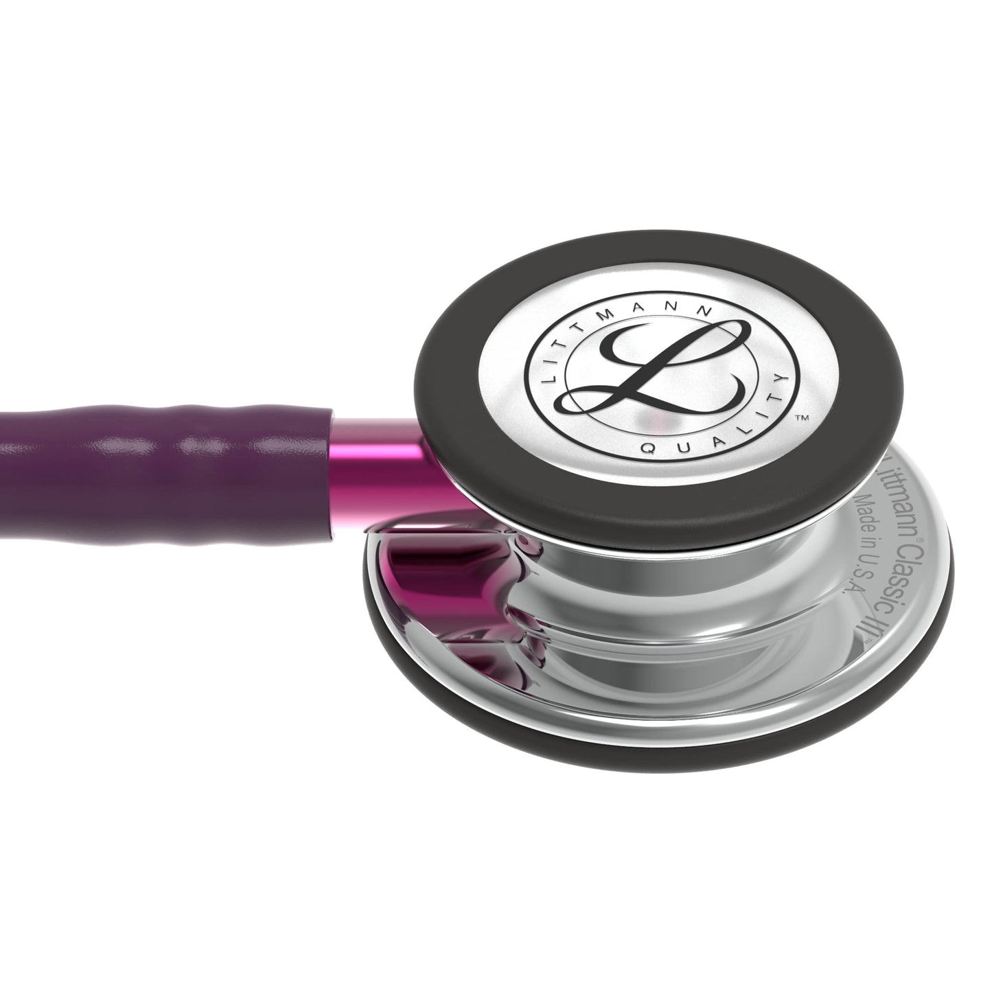 2026 Stéthoscope de Surveillance Littmann Classic III : Miroir & Prune - Tige Rose 5960