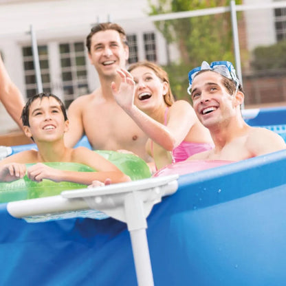 2026 Intex Piscine Rectangulaire 450×220×84 cm – Cadre Acier Résistant, PVC 3 Couches, Édition Limitée