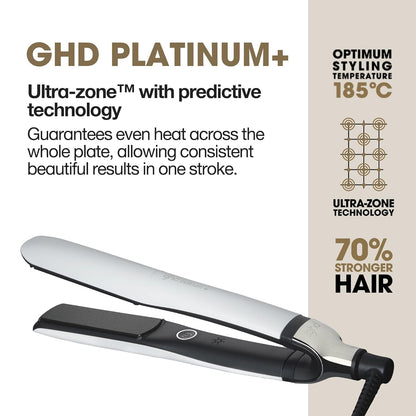 2026 Lisseur ghd Platinum+ Styler ― Fer à Lisser 1" Professionnel en Céramique, Outil de Coiffage pour des Cheveux Plus Forts, Plus de Brillance et Plus de Protection de la Couleur