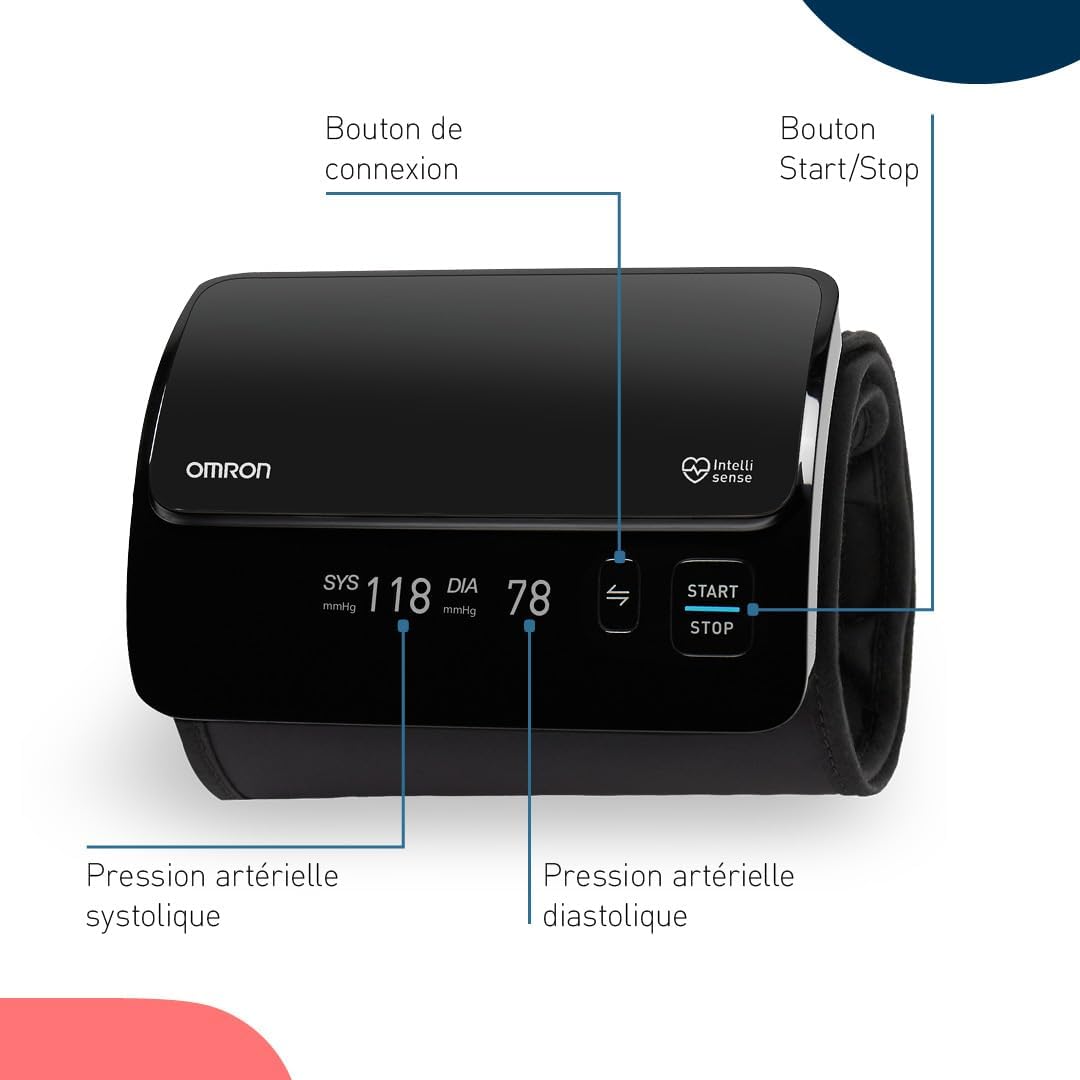 2026 OMRON EVOLV – Tensiomètre Électronique Sans Fil avec Brassard Intelli Wrap & Bluetooth – Édition Limitée Haute Précision