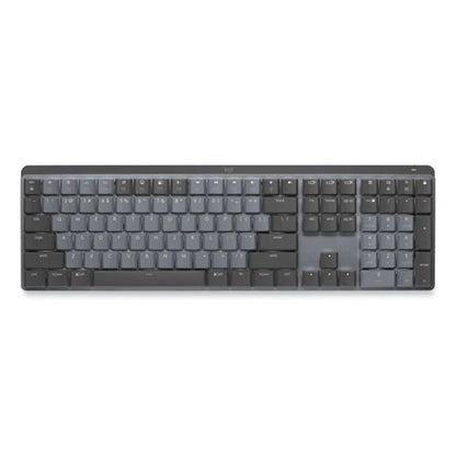 2026 Clavier Mécanique Sans Fil MX Mechanical Performance – Rétroéclairé, Touches Basses, Ergonomique, Connectivité Multi-Appareils, Finition Graphite