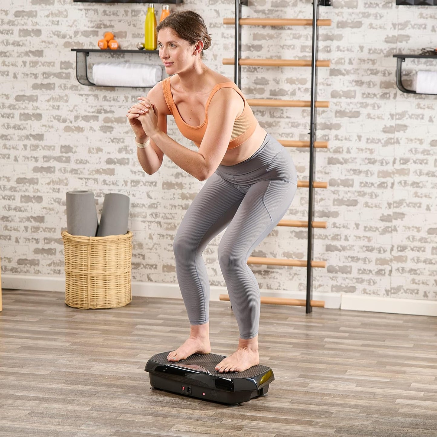 2026 Lifepro Plateforme Vibrante d’Exercice avec Points d’Acupuncture Magnétiques - Plateforme Vibrante pour Tout le Corps pour Débutants et Récupération - Massage Drainage Lymphatique pour Tonification Musculaire et Fitness Général