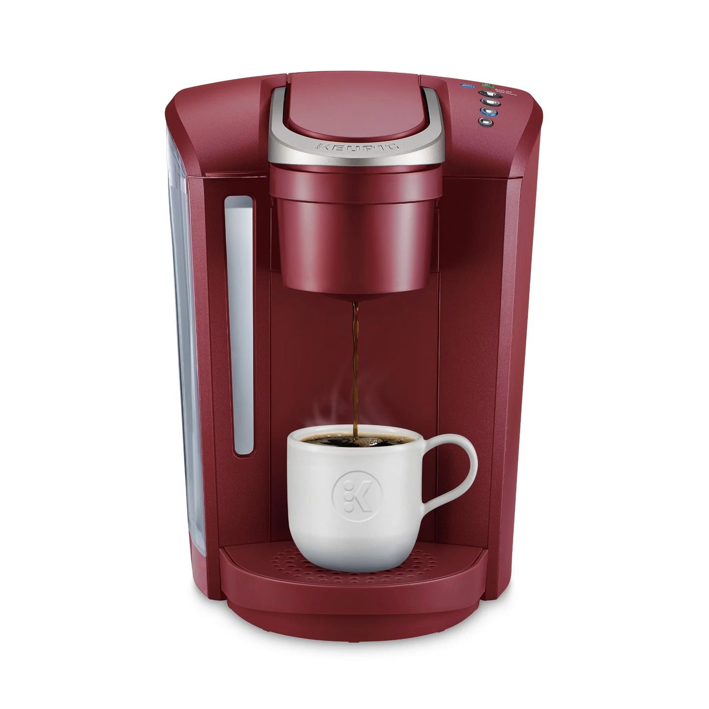 2026 Keurig K-Select Machine à Café à Dosettes K-Cup à Service Unique – Édition Vintage Rouge, Grand Réservoir et Fonction Strong Brew pour un Café Plus Intense