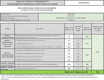 2026 Rowenta RO7451EA – Aspirateur Silence Force Effitech, Ultra-Silencieux 57 dB, Haute Filtration, Sac XXL, Édition Limitée