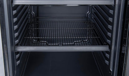 METRO Professional Réfrigérateur à Boissons GSC2360B, Acier/Verre, 62 x 63.6 x 175.3 cm, 347 L, avec Serrure, Noir