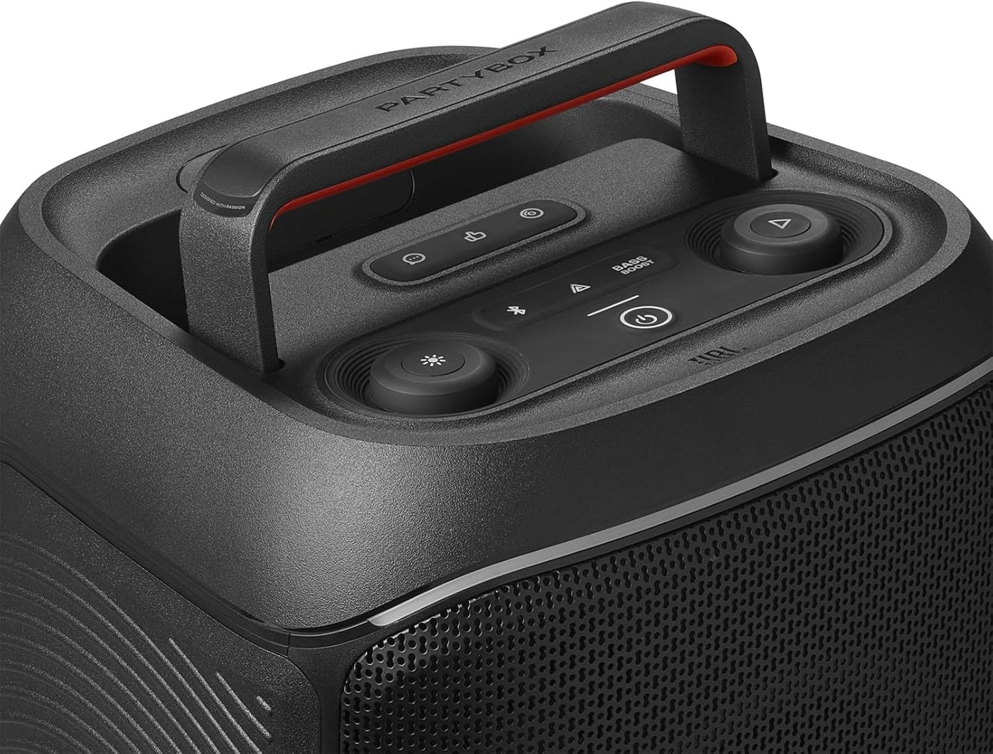 PartyBox Club 120,Enceinte portable de soirée,poignée pliable ergonomique,jeu de lumières,12 heures d'autonomie,résistante aux éclaboussures IPX4,noir,Prise européenne (Type C) -