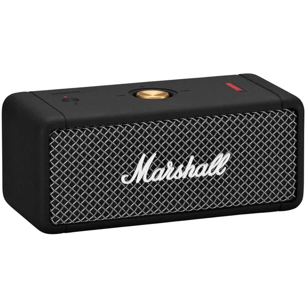 2026 Enceinte Bluetooth portable Marshall EMBERTONBTBK Emberton – Son signature Marshall, étanche et compact, noir