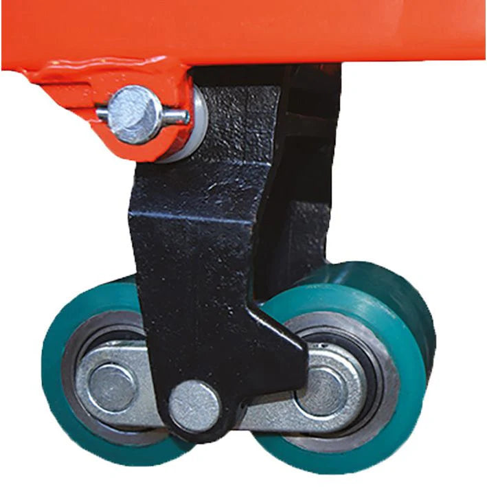 Transpalette manuel silencieux 2500 kg roues directrices (standard)