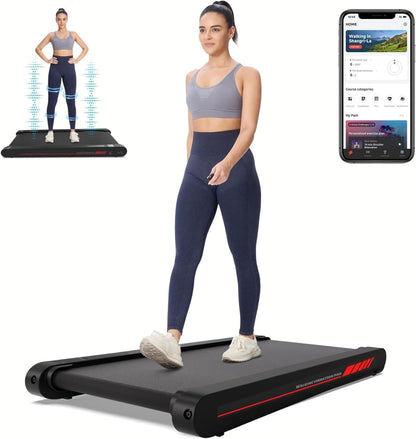2026 Sperax Tapis de Marche Vibrant avec Application, Tapis de Course 3 en 1 Sous Bureau, 2,5HP Faible Bruit, Tapis de Marche avec Télécommande, Tapis de Course Portable pour Bureau à Domicile