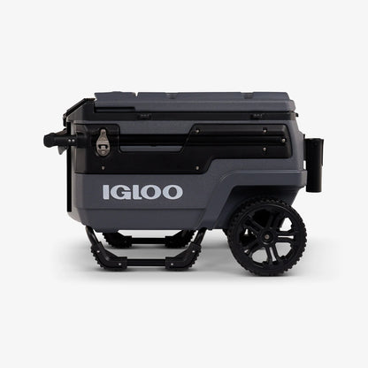 2026 Glacière Trailmate® Journey 70 Qt – Grand Modèle Tout-Terrain avec Roues Lisses, Poignée Télescopique et Isolation THERMECOOL™