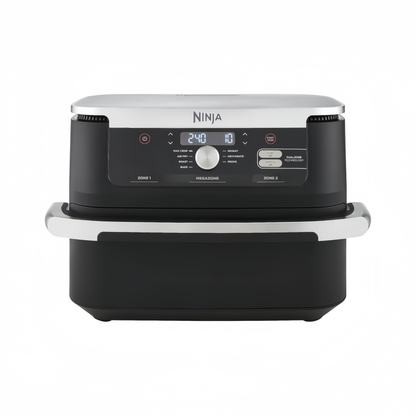 2026 NINJA Foodi AF500EU – Friteuse à Air Chaud FlexDrawer 10,4 L, Double Zone avec Séparateur Amovible, 7 Fonctions de Cuisson – Édition Limitée Haute Performance