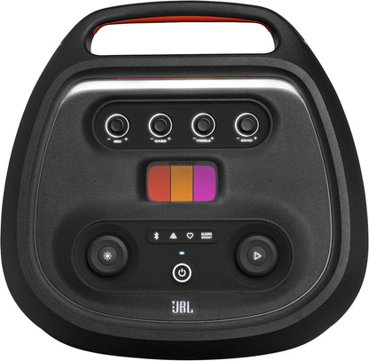 PartyBox Club 120,Enceinte portable de soirée,poignée pliable ergonomique,jeu de lumières,12 heures d'autonomie,résistante aux éclaboussures IPX4,noir,Prise européenne (Type C) -