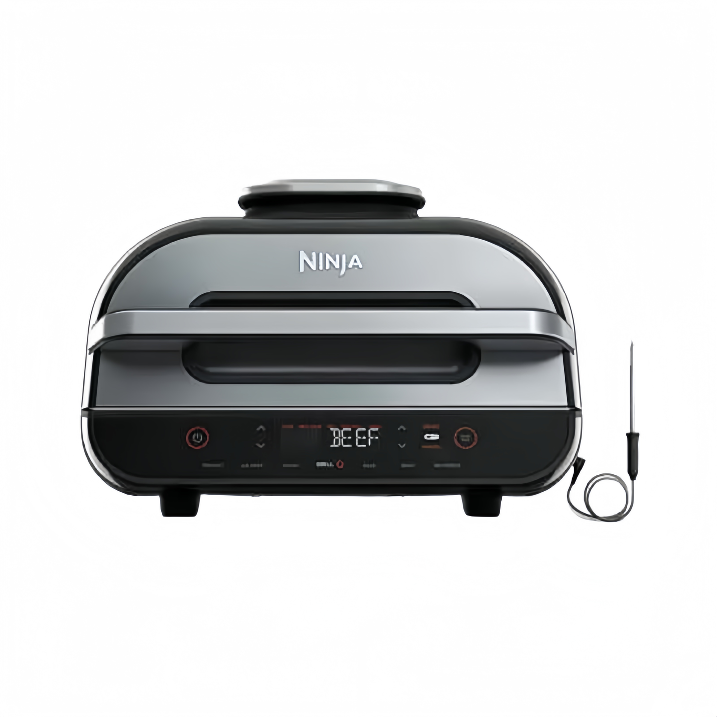 2026 Ninja FG551 Foodi Smart XL Grill d’Intérieur 6-en-1 avec Friteuse à Air 4 Quart – Finition Acier Inoxydable