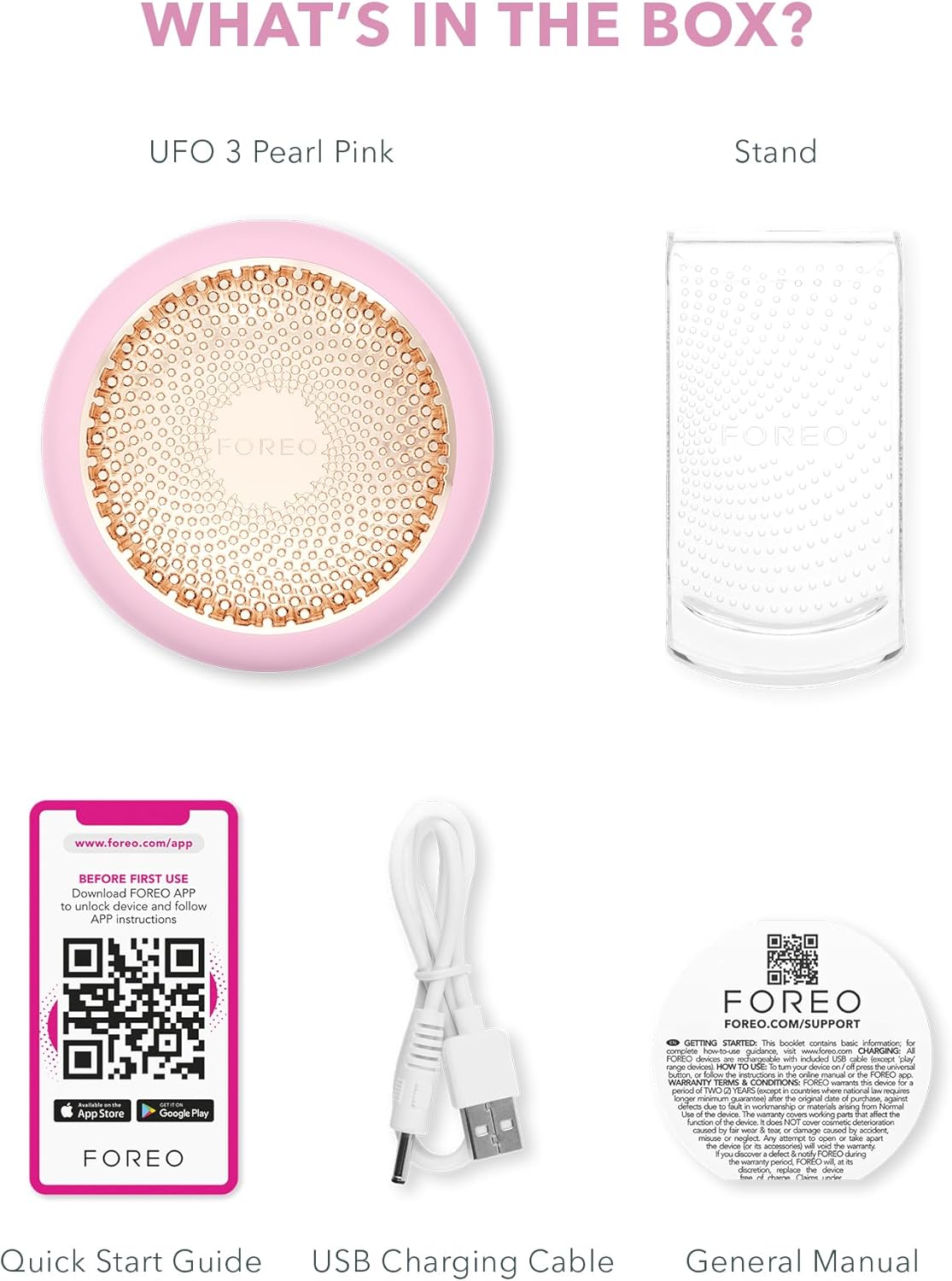 2026 FOREO UFO 3 – Masque Visage Intelligent 5-en-1 avec LED, Thermothérapie, Cryothérapie et Massage T-Sonic – Édition Limitée Anti-Âge