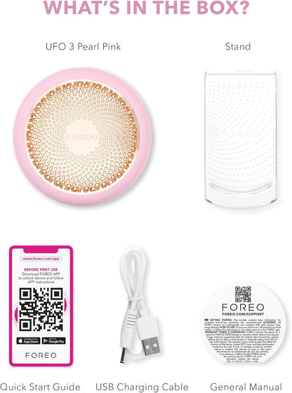 2026 FOREO UFO 3 – Masque Visage Intelligent 5-en-1 avec LED, Thermothérapie, Cryothérapie et Massage T-Sonic – Édition Limitée Anti-Âge