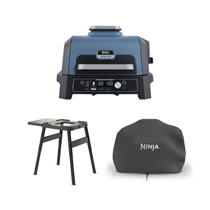 2026 Ninja Woodfire Pro Connect XL Barbecue et Fumoir Électrique avec Support et Housse