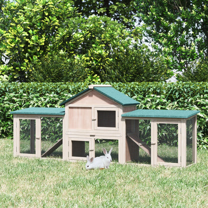 PawHut – Clapier à lapin Deluxe